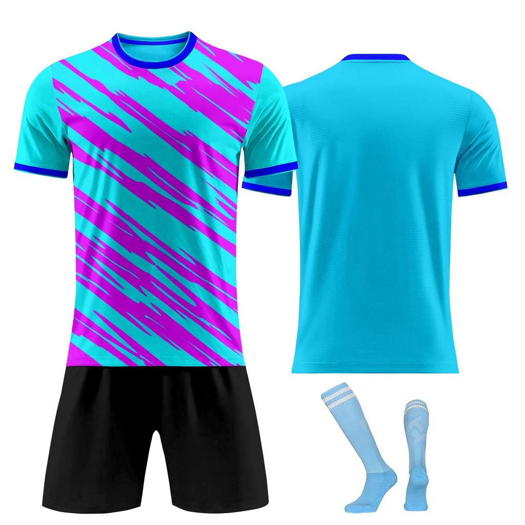 Personalised Shirts Kit Mens Girls With Name Number Custom Football Jerseys For Boys Training Suit