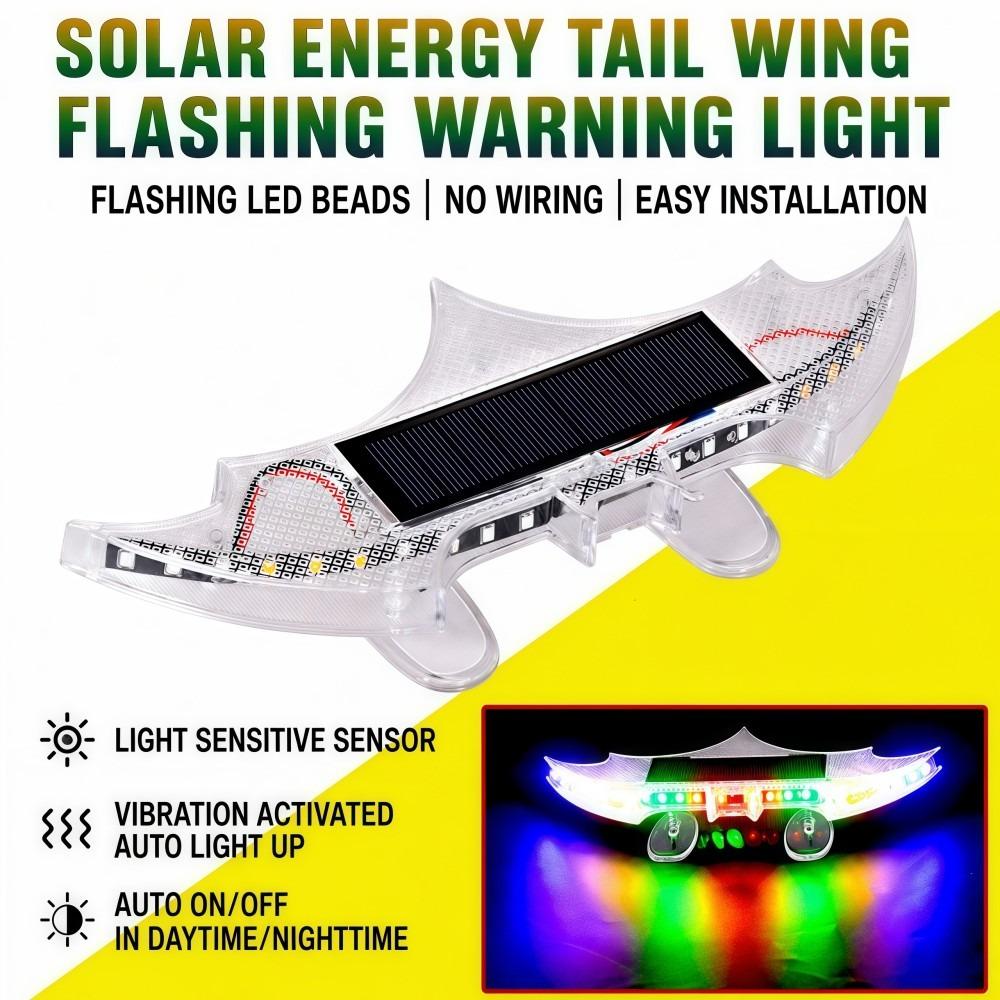Solar Energy Car Rear Wing Lamp Universal Car Ambient Lighting Car Exterior Trim