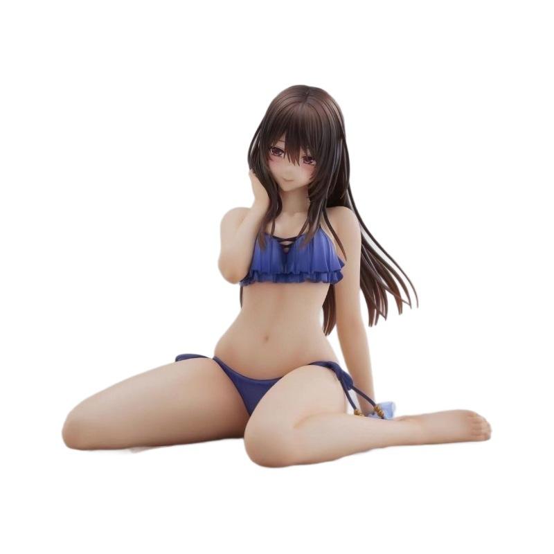 12cm Shy Girls In Love Kasane Minazumi Sexy Anime Hanikami Kanojo Wa Koi Wo Suru Action Figure Adult Model Doll Toy