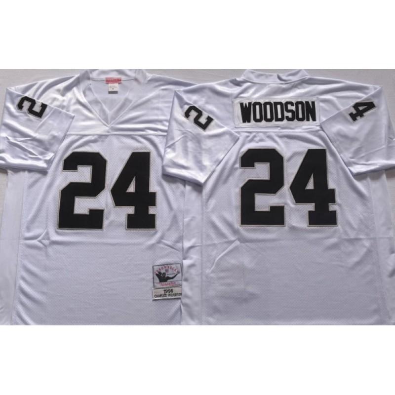 Rugby Jersey Oakland Raiders Retro Style Embroidered Football Uniform Men Women