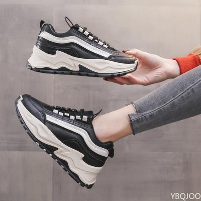 Новые женские кроссовки «папины кроссовки» повседневные спортивные туфли на мягкой подошве модные на толстой подошве женские туфли модные удобные кроссовки Mujer