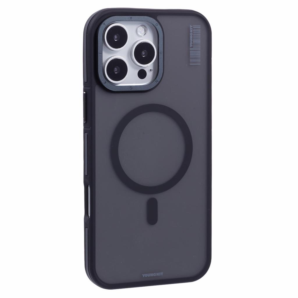 YOUNGKIT Чехол для iPhone 16 Pro Max, совместимый с MagSafe, ПК+ТПУ, защита от отпечатков пальцев