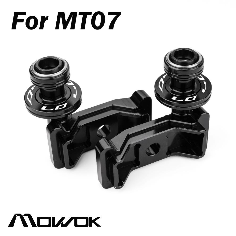 Для YAMAHA MT 07 09 03 10 MT07 MT09 MT03 MT10 2014-2025 2026 Мотоциклетные аксессуары Маятник маятниковый Шпуля Слайдер Стойка Винты