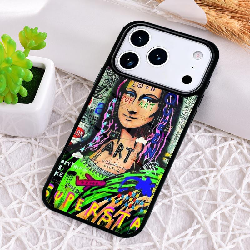 Art Reference Phone Case for iPhone 17 Air 16 15 11 12 14 13 Pro Max Shockproof Cover