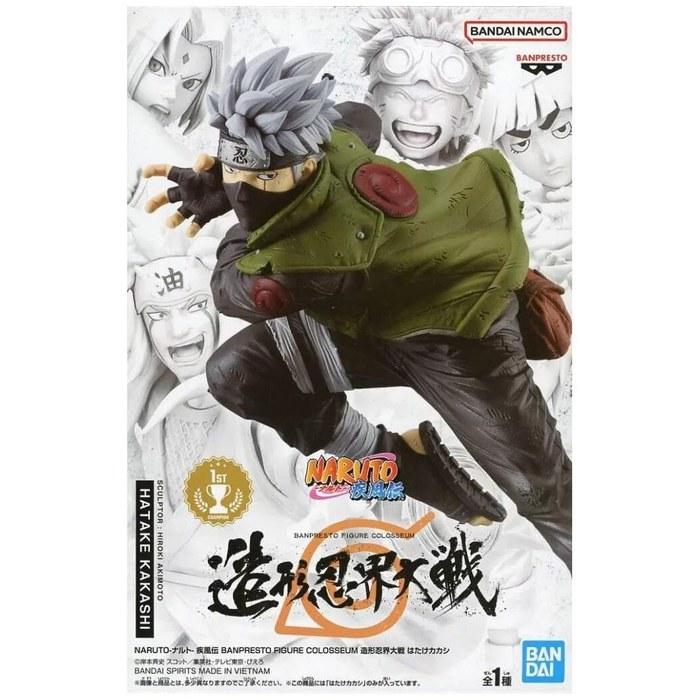 BANPRESTO Фигурка Наруто Хатаке Какаши Скульптурная Ninja War