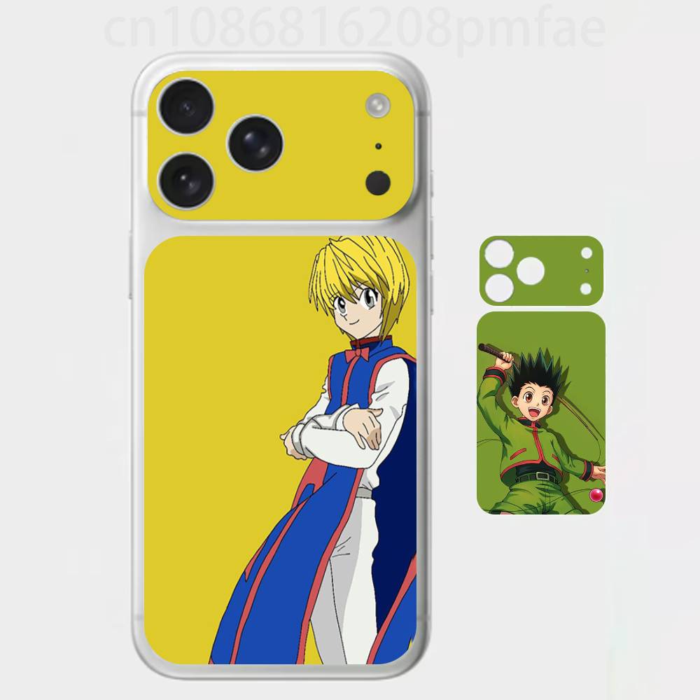 H-Hunter 3D наклейка на весь корпус для iPhone 17/Pro Max/Air, Цветная задняя защитная наклейка
