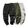 Loose Fit Multi Pocket Joggers Spring Summer Men's Street Style Waist Drawstring Casual Pants Cargo Pants Fitness Outdo