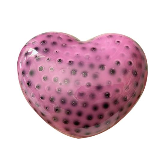 Игрушка-антистресс в форме сердца, имитирующая выдавливание прыщей, фиджет-игрушка для снятия тревоги, выдавливание прыщей, игрушка-сжималка для снятия напряжения, сенсорная игрушка