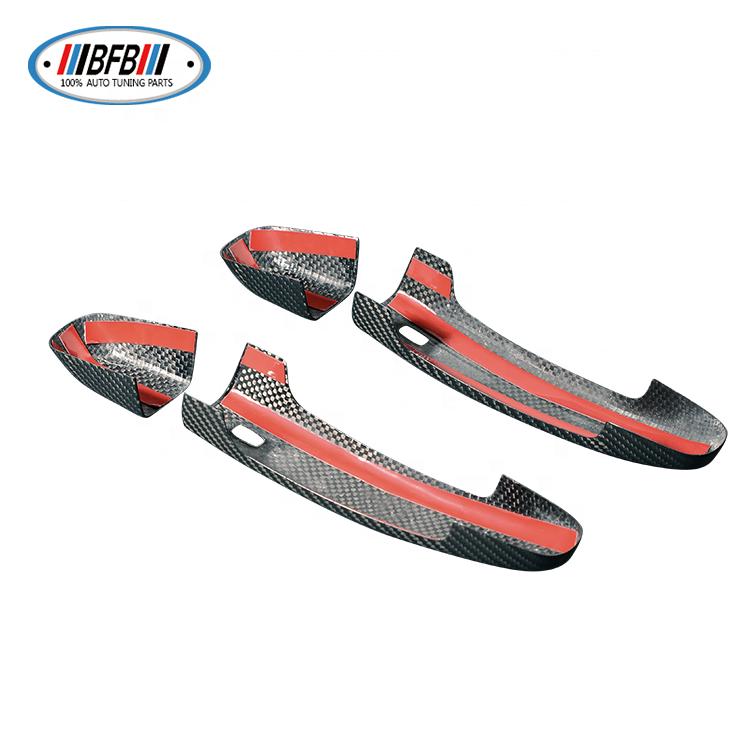 Carbon Fiber Door Handle Cover Add on Style for Chevrolet Camaro 2015+