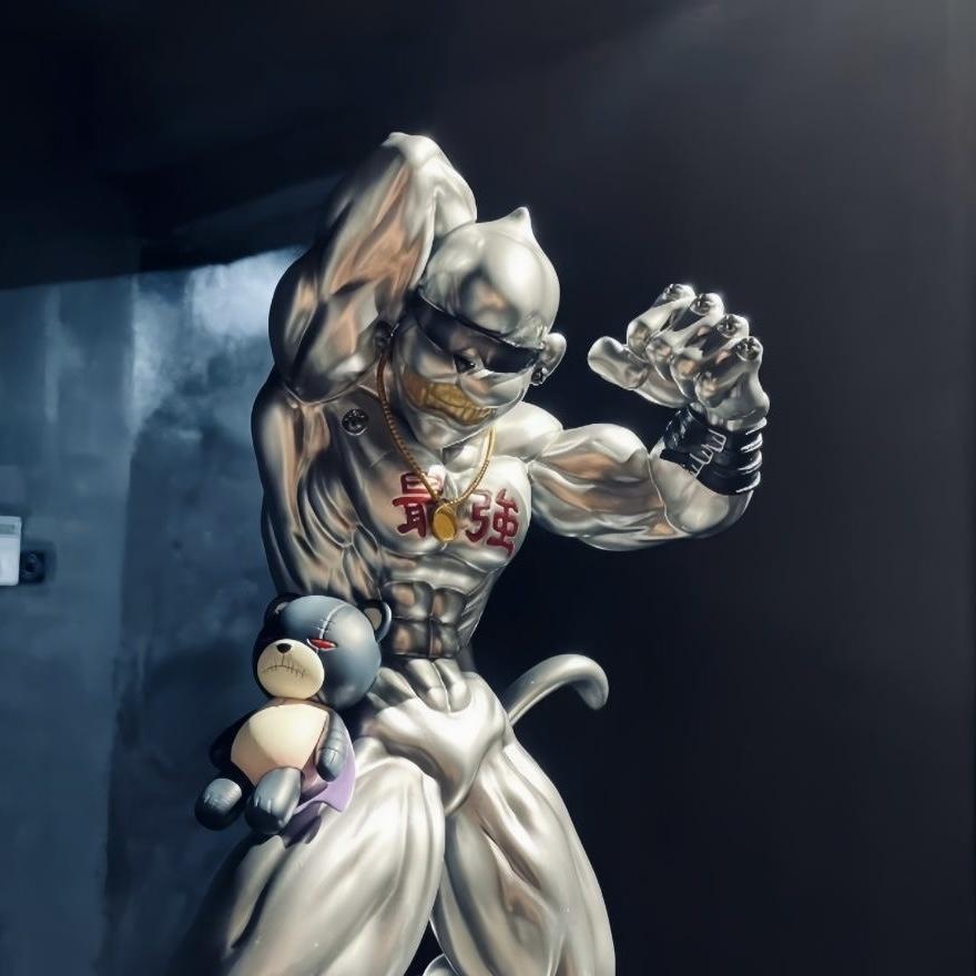 23cm Digimon Adventure Metal Etemon Anime Action Figure Limited Edition Ornament Garage Kit Statue Model Toys Gift