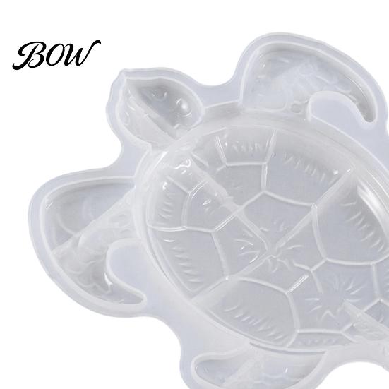 Turtle Shell Silicone Mold Large Sea Resin Mold, 3D for Epoxy Casting, Detailed Marine Sun Pattern Animal Molds Wall Hanging Decoration, Coastal Ocean