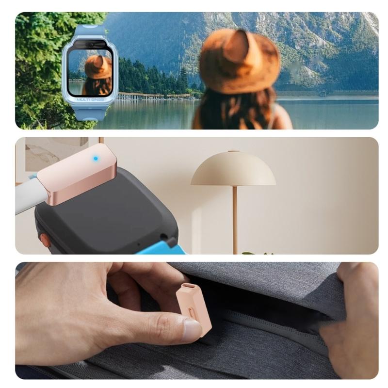 Конвертер быстрой зарядки Plug and Play с магнитным соединением N52, защищенный от короткого замыкания, для детских часов