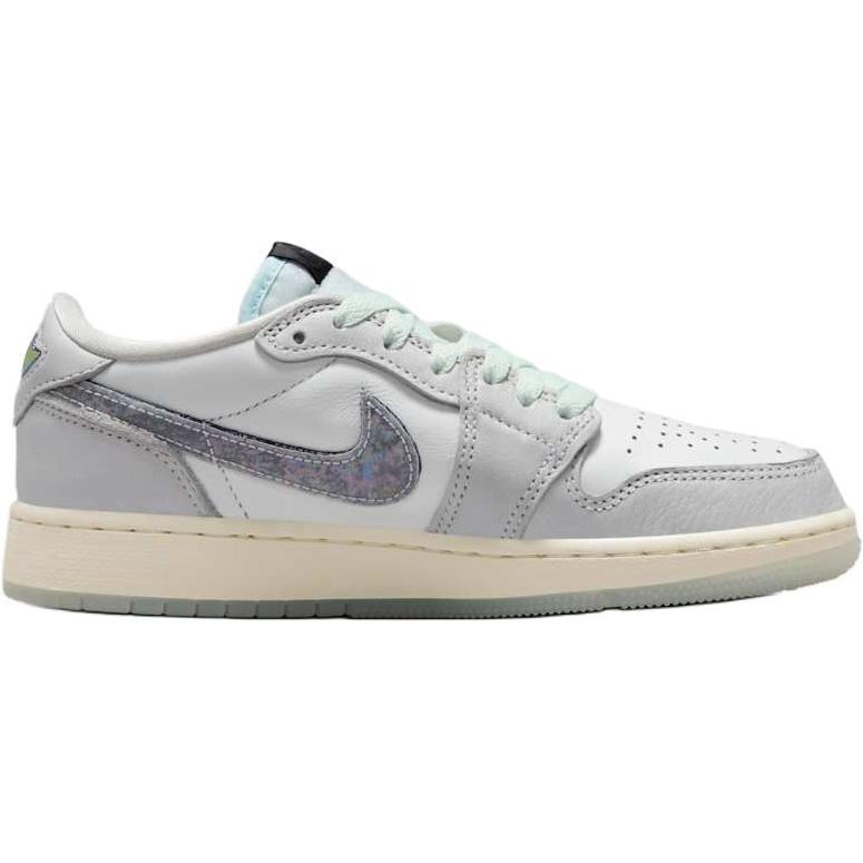 Air Jordan 1 Retro Low OG GS Year of the Snake Kids кроссовки серые Summit-White Photon-Dust HF3207-100