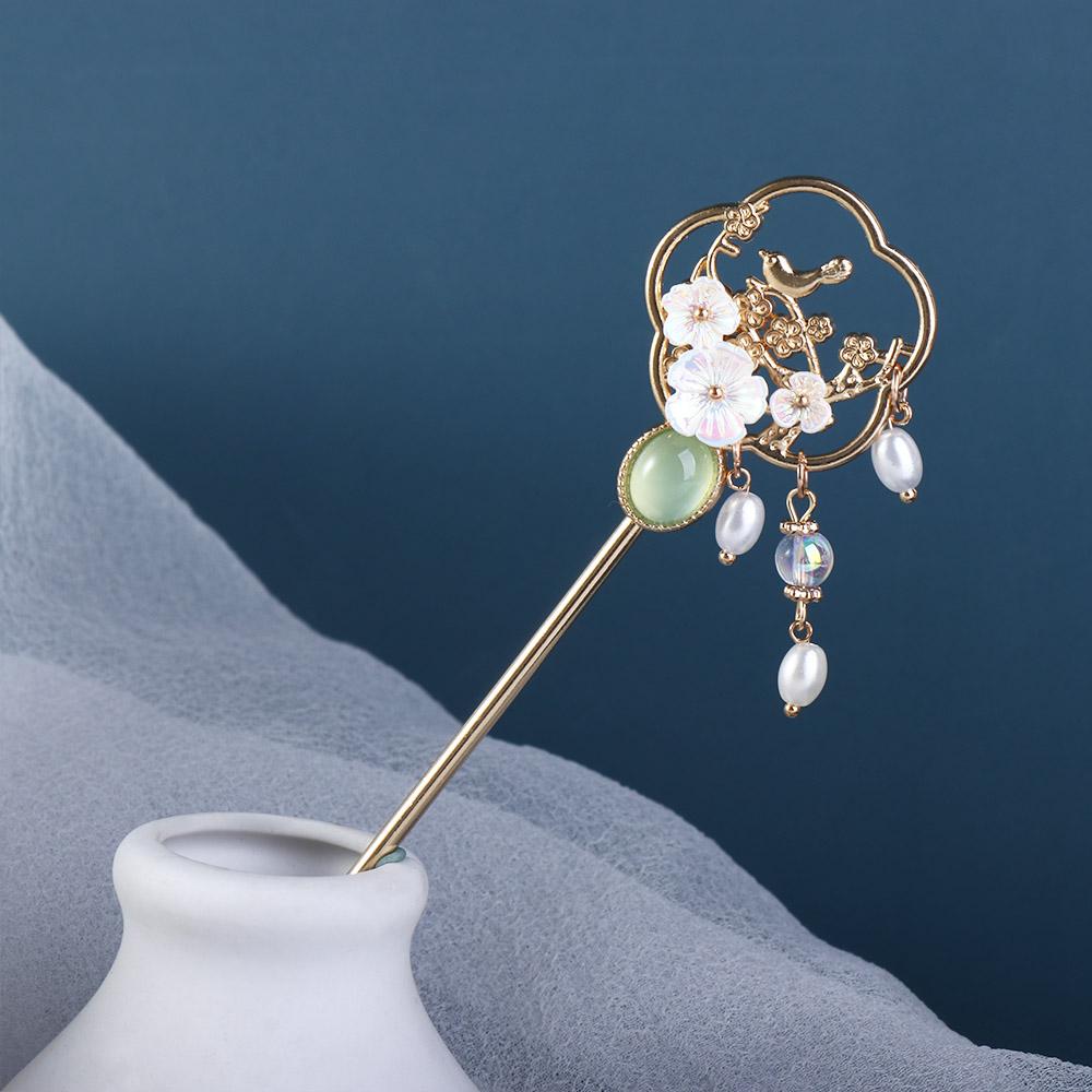 Decoration Exquisite Chinese Style Hair Fork Headdress Ancient Hair Stick Women Tassel Hair Stick