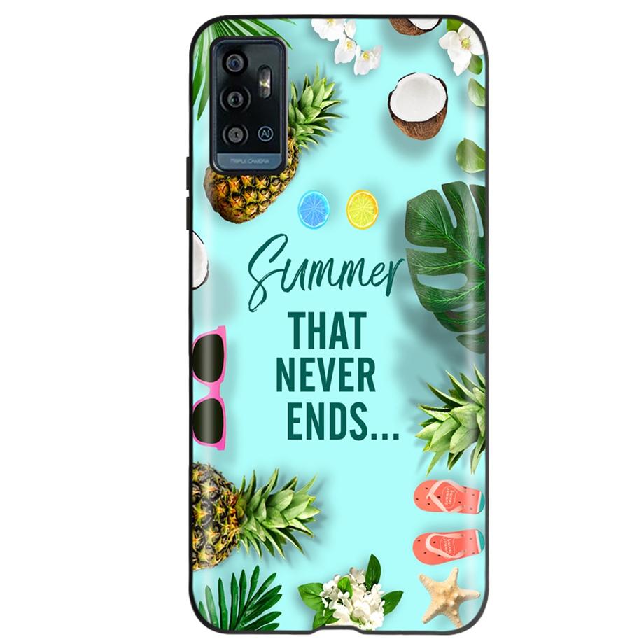 For ZTE Blade A71 Case Silicone Back Cover Phone Cases for zte blade A 71 a71 A7030 Soft Coque Fashion TPU bumper Eiffel Tower