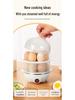 Automatic Egg Cooker: Multifunctional Steamer with Auto Power-Off for Perfect Breakfast Eggs