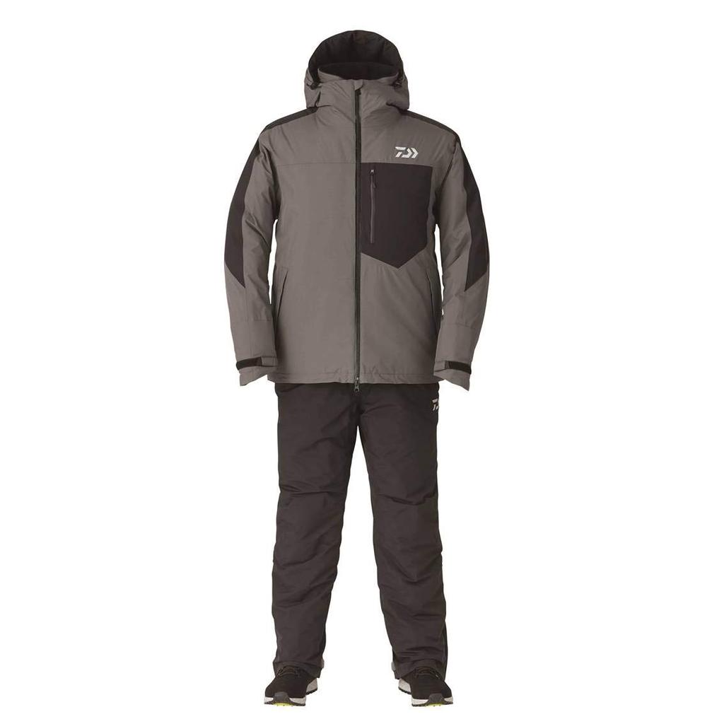 Daiwa Cold Weather Wear Rain Max Extra High Loft Winter Suit Gunmetal M (R) DW-3220