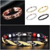 Men's Detachable Dragon Pattern Bracelet 7mm Minimalist Couple Magnet Bracelet