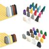 Нетоксичные Строительные Блоки Совместимые с Lego 4460 6048 DIY Наклонный Блок 75° Наклонный Блок 65° Толстые Фигурные Блоки Образовательные Творческие Игрушки Для Детей Подарки