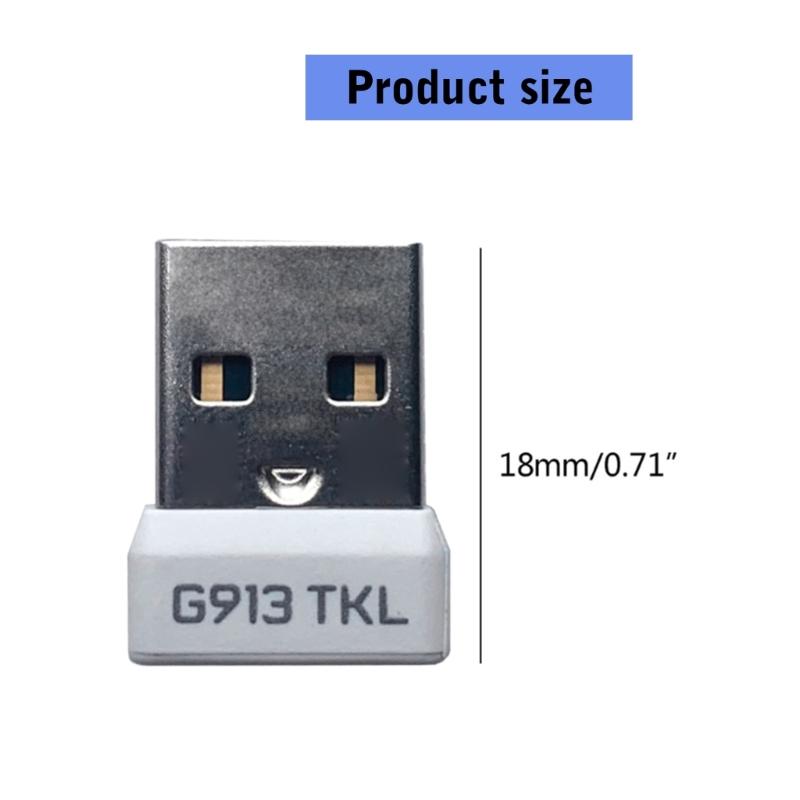 New USB Receiver Wireless Dongle Receiver USB Adapter for G913 G913TKL Keyboards
