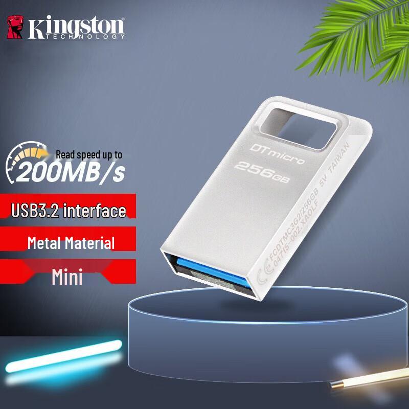 Kingston Мини USB 3.2 Флеш-накопитель DTMC3G2