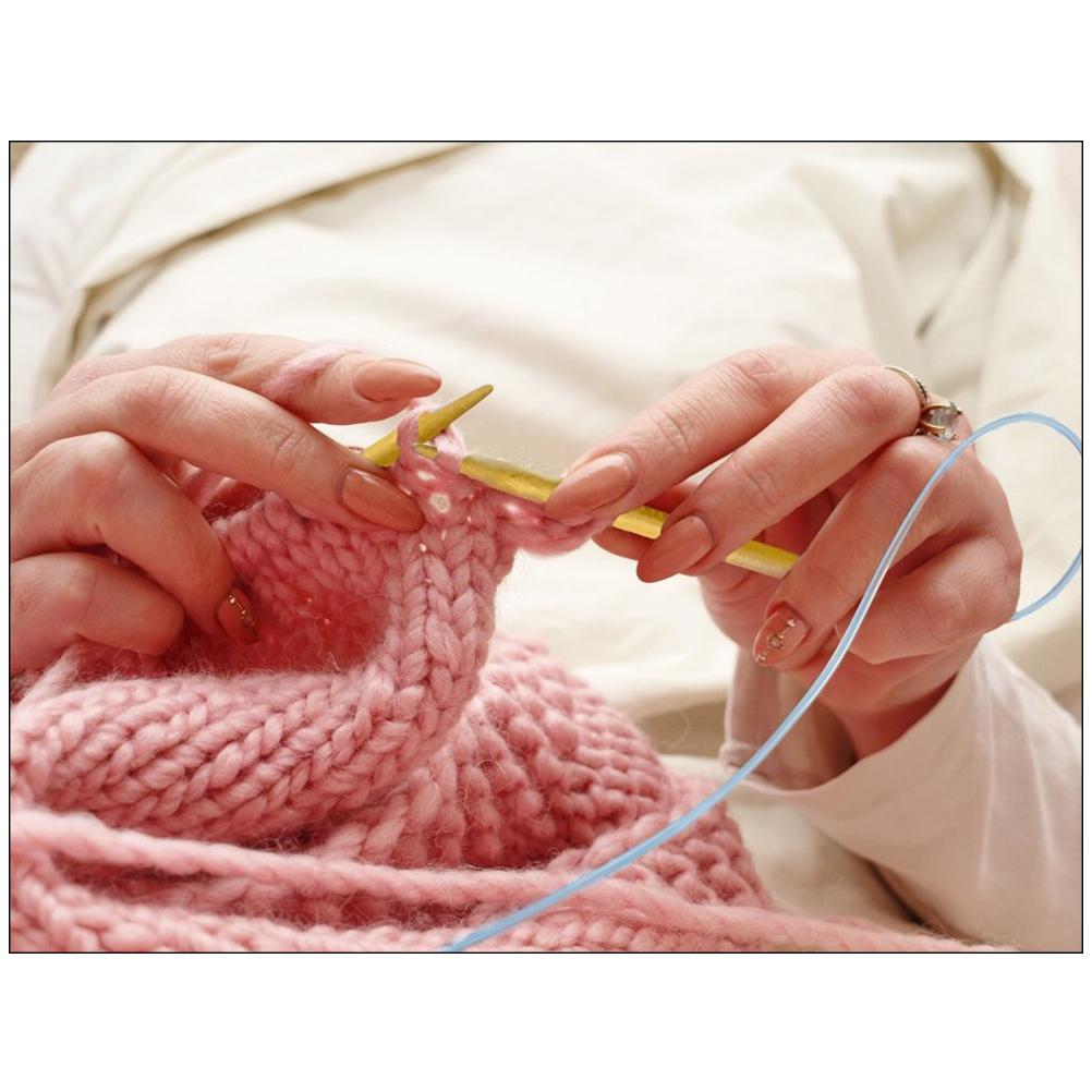 18 размеров круговых спиц 100 см набор крючков для вязания трубка бамбуковые спицы для вязания рукоделие круговые инструменты для шитья