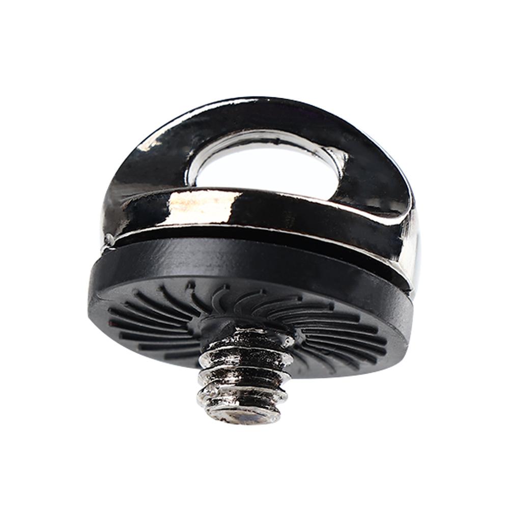 Zinc Zinc Alloy Camcorder Camera Quick Sling Strap Nut Connecting Adapter 1/4" Screw Strap