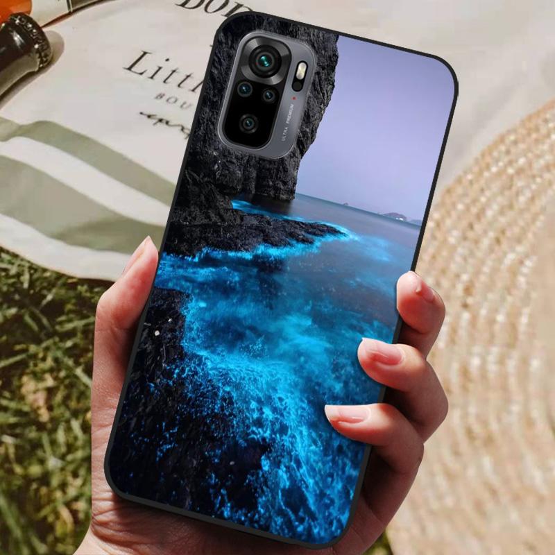Чехол для Xiaomi Poco M5s 6,43" Силиконовая задняя крышка Чехол для телефона для Xiaomi Poco M5s Чехлы PocoM5s M5 S 2022 Мягкий бампер coque Funda