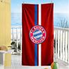 Bayern Munich Beach Towel Soft Durable Quick-Dry Comfortable Lightweight Suitable for Swimming, Gym, Camping, Yoga Vacation