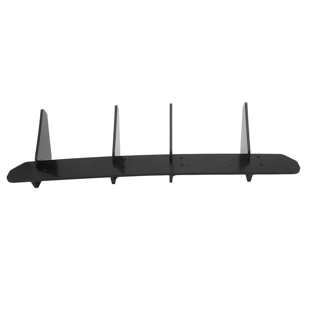 Задний бампер, диффузор, спойлер, глянцевый черный, спортивный вид, комплект для заднего бампера, губа, обвес для MK6 Standard 