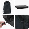 Fireplace Log Rack Cover Solid Black 210D Oxford Fabric