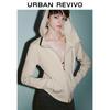 UR Women's Hooded Double-Zip Slim-Fit Jacket