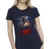 Netflix Womens/Ladies Stranger Things Pumpkin Upside Down Cotton T-Shirt