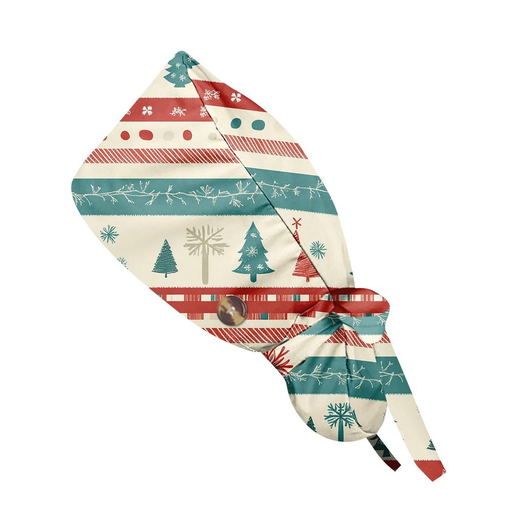 Модная рождественская рабочая кепка с принтом, повседневная женская кепка с хвостиком, кепка с повязкой, кепка Baotou