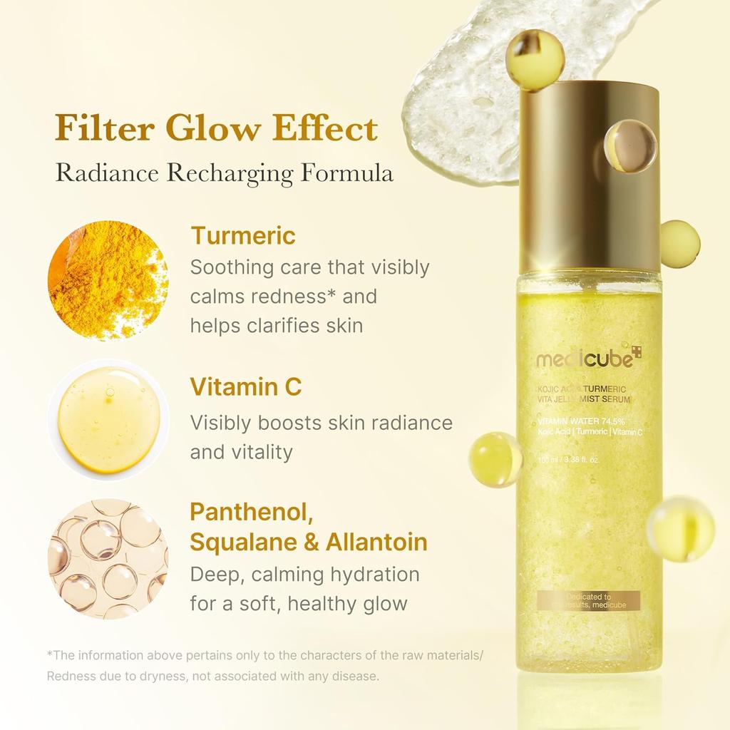 Medicube Мист-сыворотка с койевой кислотой, куркумой и витаминами 100 мл