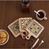 Retro Insulation Mat Japanese Style Wooden Placemat Hot Tea Water Cups Table Mat  Coffee Cup