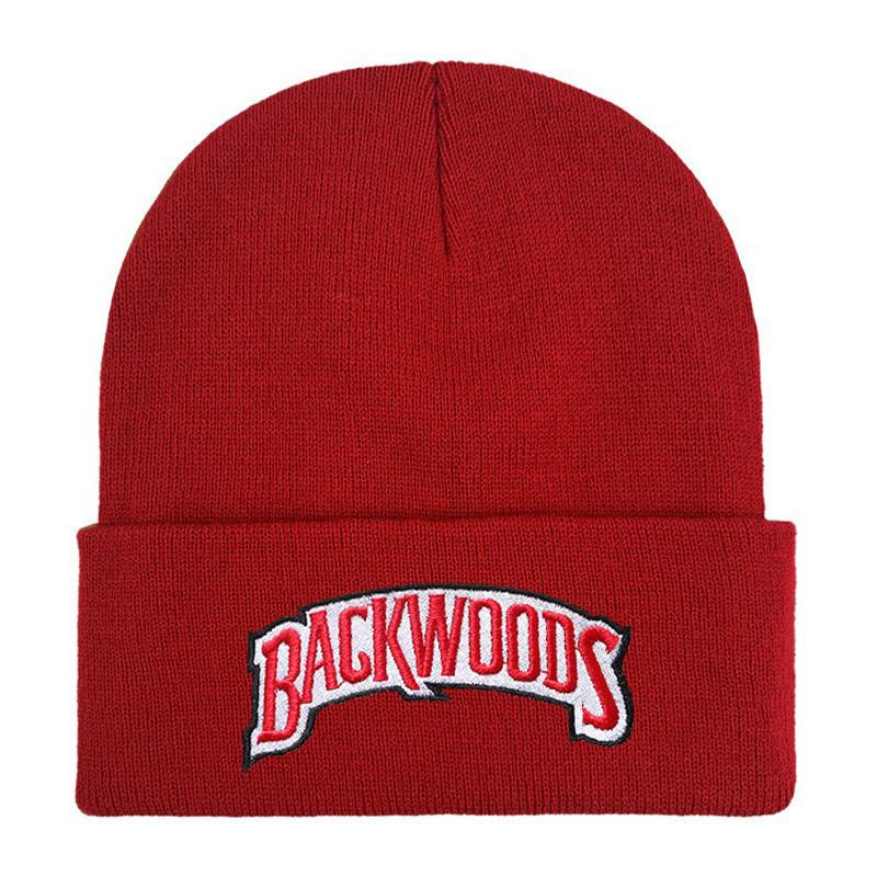 Вышитая шапка-бини Backwoods с регулируемой посадкой для уличной моды и холодной погоды