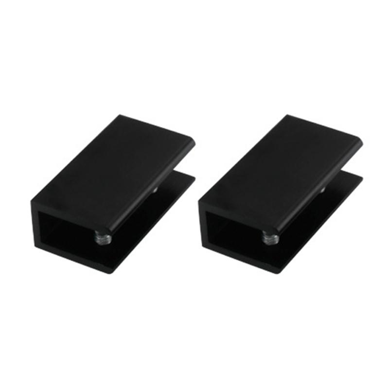 2 шт. Стеклянные полкодержатели Домашняя мебельная фурнитура Стекло Фиксирующие зажимы Фурнитура для ванной комнаты Гостиной