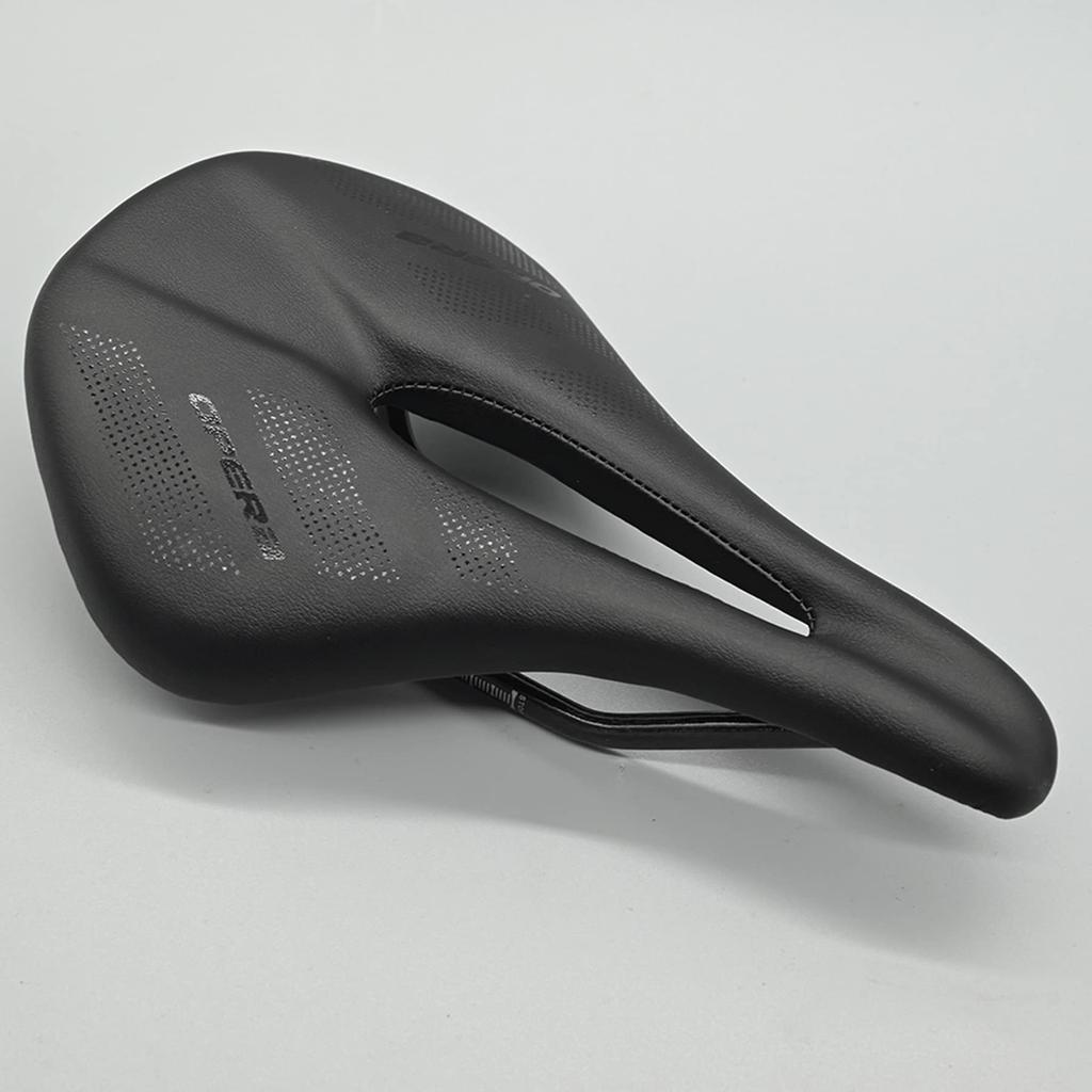 OPERA Bicycle Carbon Mountain Bike Saddle with Perforated PU Saddle for Improved Saddleability Saddle, Fiber, Ultra-Lightweight, Bike/Road Cushion,