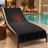 Beach Towel with Manchester United Design, Quick Dry Lightweight Towel for Swimming Pool Travel