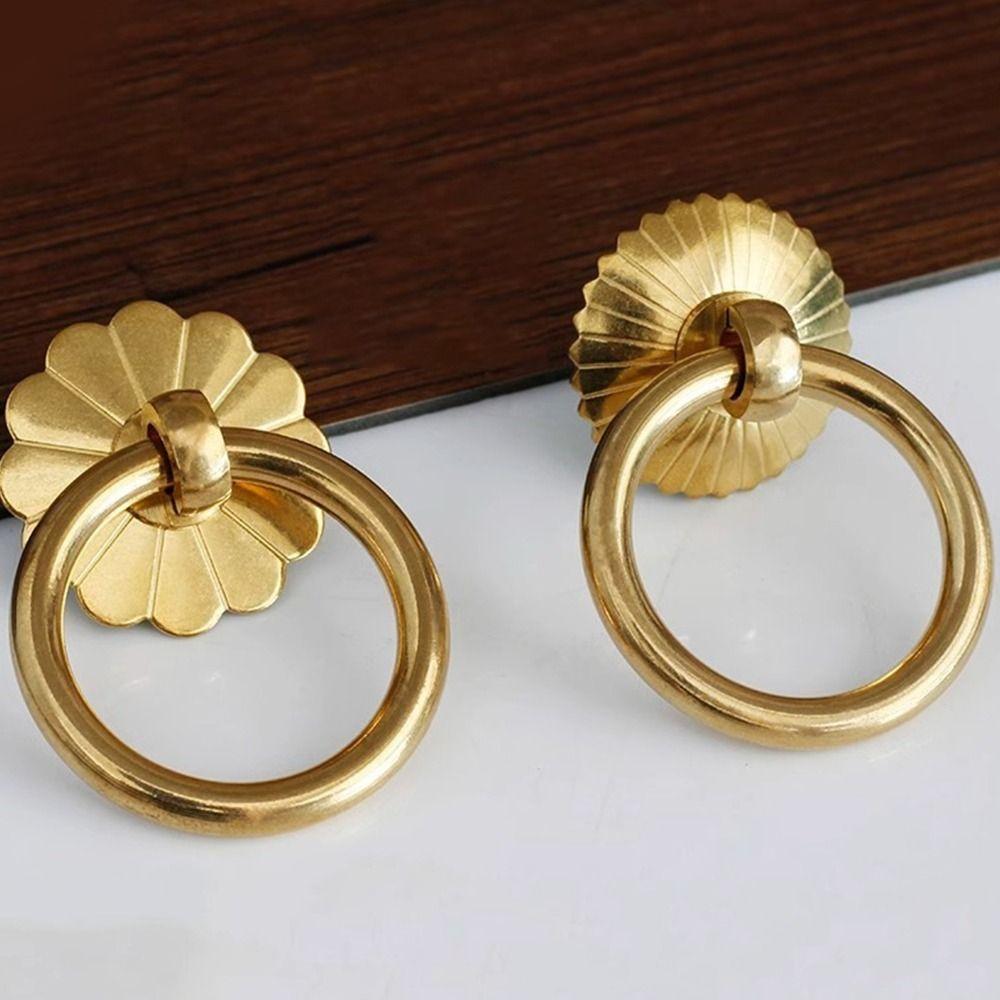 Кольца-пуллеры Ручки Ручки для ящиков Фурнитура Дверной молоток Мебель