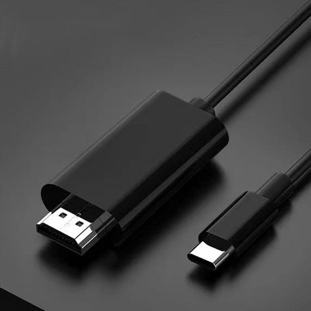 1080p Type-C To HDMI 4K@30hz Video Cord Accessories 4K HD Cable