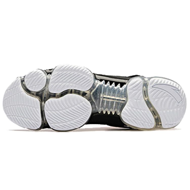 Anta Seeed Full-Length Air Cushion Shock Absorbing Sports Shoes Men Sneakers Black Red 91925501-3