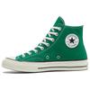 1970s Progress Logo High Top Canvas Shoes Unisex Sneakers Green A10330C