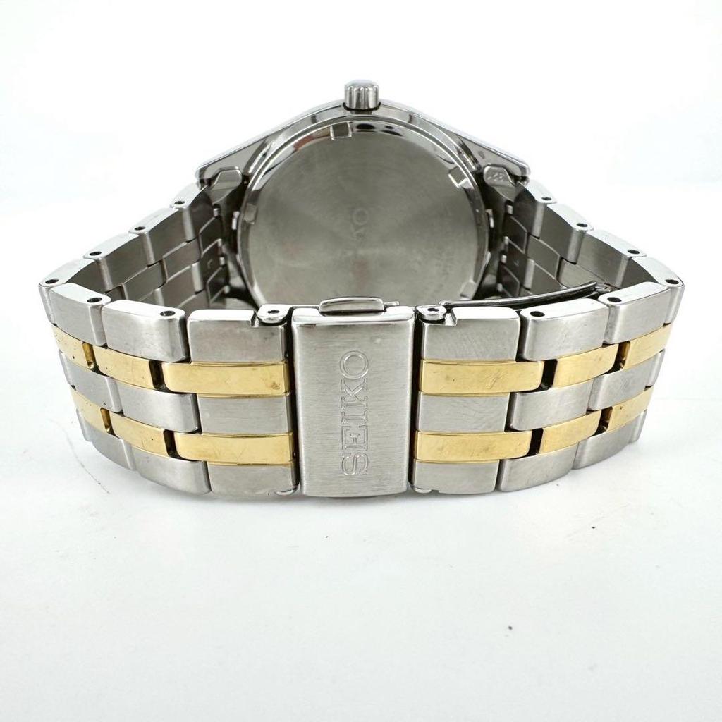 [USED] Working SEIKO Solar Day-Date Round Watch in Gold