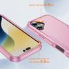 For iPhone 17 Case 3 in 1 Shockproof TPU PC Phone Cover