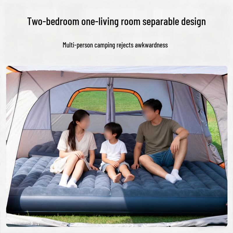 Large Outdoor Camping Tent with Sunshade