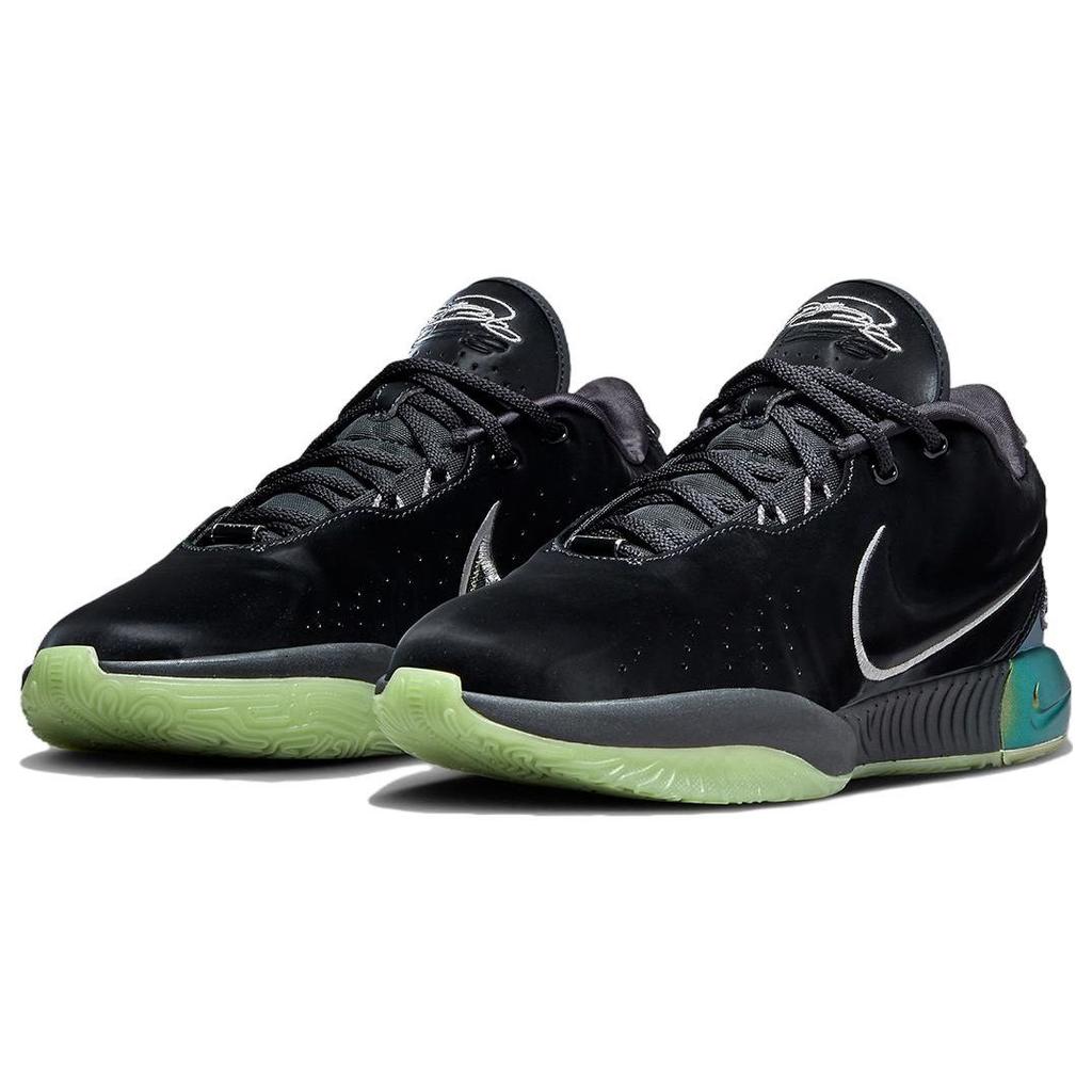 Nike Мужские кроссовки LeBron 21 Tahitian Black Particle-Grey Wolf-Grey FB2238-001