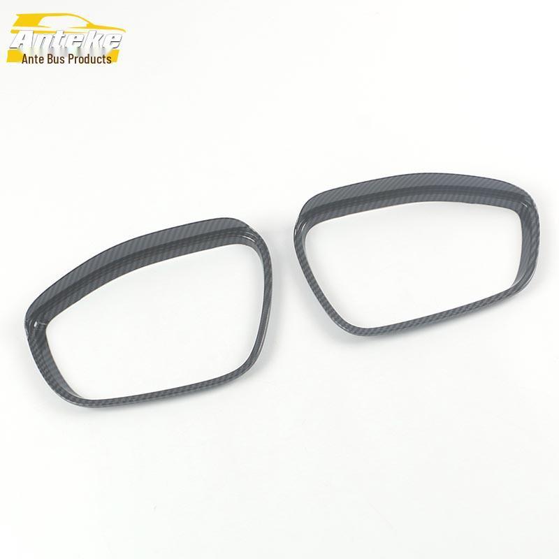 21 UNI-K Rearview Mirror Rain Shield & Decorative Sticker Set