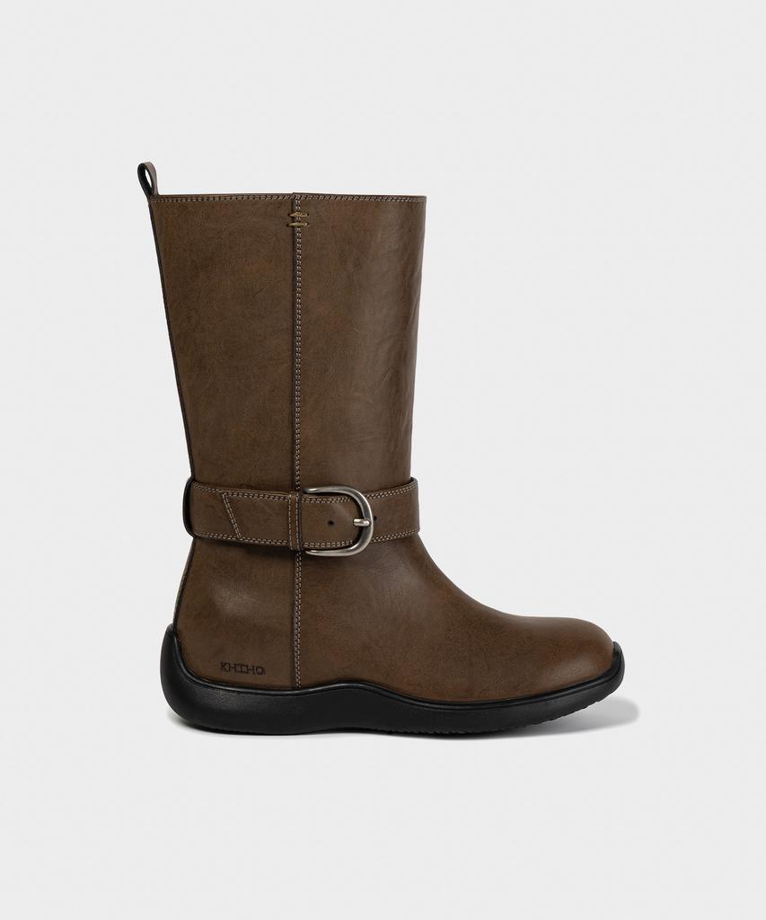 Khiho Полусапоги Mid Boots Коричневые